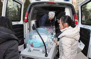 巧家县妇婴监护型护送